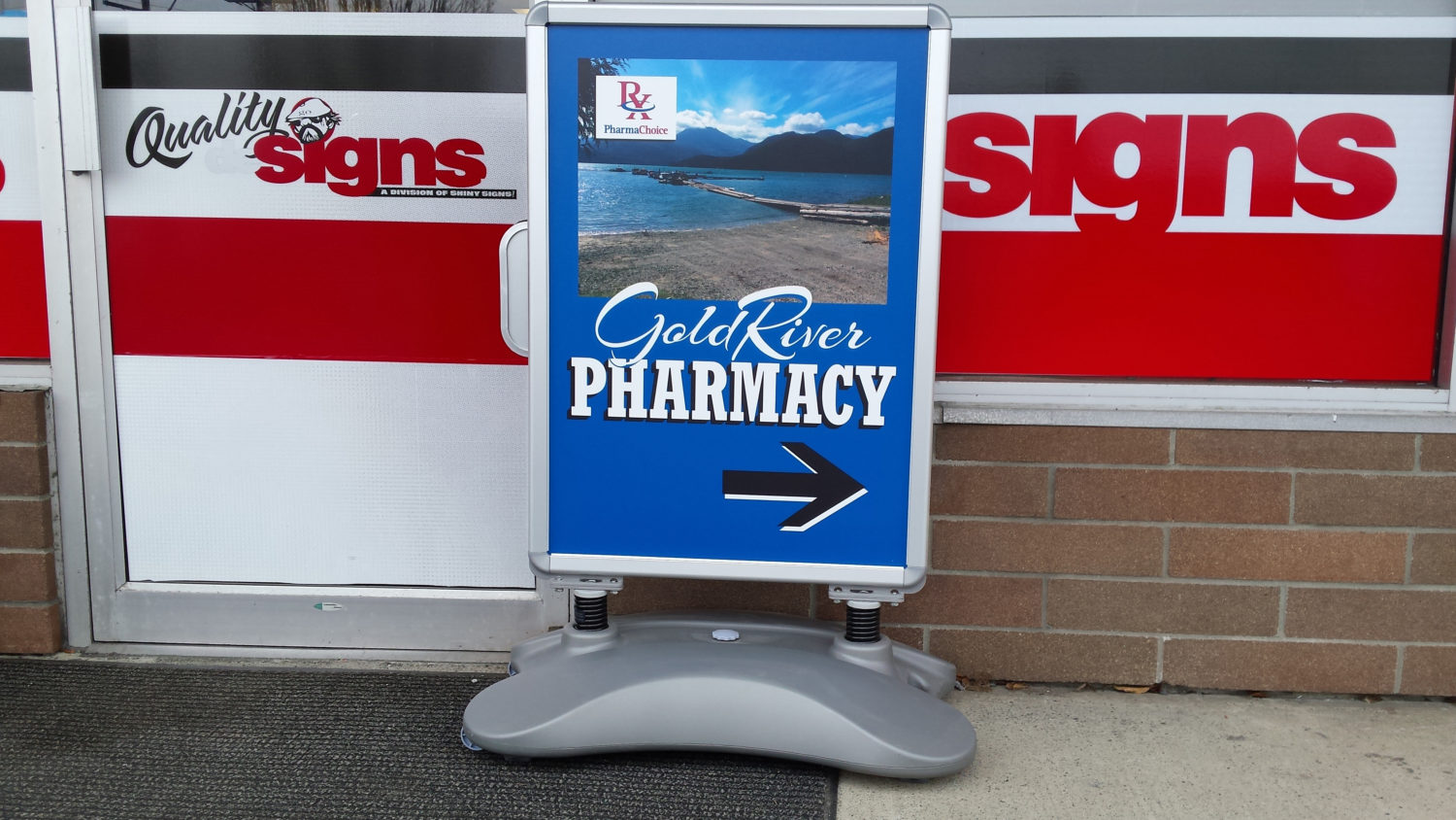 gr pharmacy sandwich board jpg1 | Quality Signs