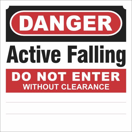 Danger - Active Falling